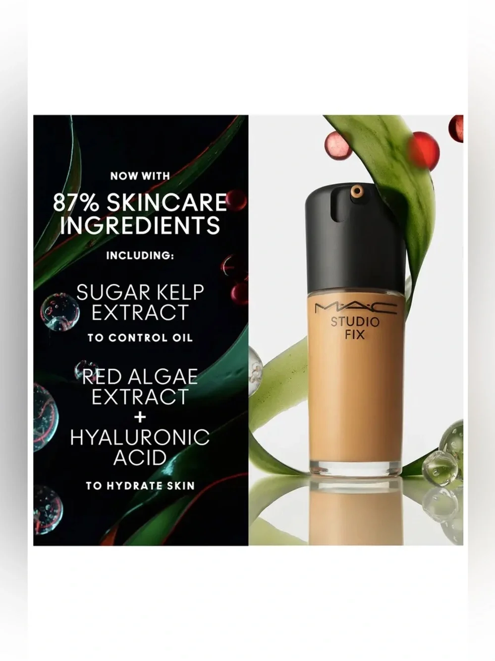 NEW MAC Studio Fix Fluid SPF 15 Foundation - Shade NC25 (Warm Beige) BNIB